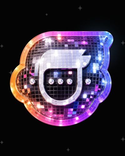 The Mav face as a mirrored disco ball